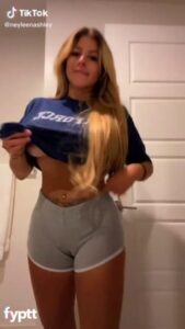 Sexy Big Tits Blone Latina Shows Right Nip Slip on TikTok
