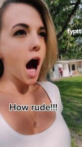 TikTok sex blonde getting fingered in the jungle and sucking cock until she has a cum in mouth