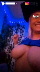 Cowgirl shows her live nude boobs that all men want
