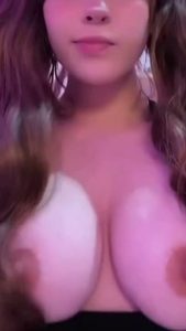 This is how her TikTok tits look like when she’s riding your cock POV