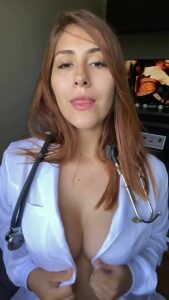 Medical fetish Naked boobs Long tongue by sweetestmila
