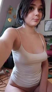 Natural tits Brunette Selfie by elizabethjoy