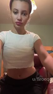 Tiktok Fake boobs Teen by monikahaze